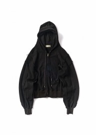 【POINT3倍】【WIZZARD (ウィザード)】CUT OFF ZIP HOODIE（W25SS-DC010）（3色）