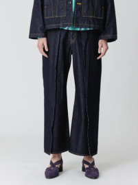【25SS】【Sasquatchfabrix / サスクワッチファブリックス】WRAP DENIM PANTS （25SS-PA9-001）