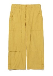 【25SS】【Sasquatchfabrix / サスクワッチファブリックス】UTILITY WORK PANTS 25SS-PA9-008 / YELLOW