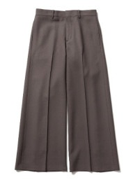 【Sasquatchfabrix / サスクワッチファブリックス】FLARE SILHOUETTE SLACKS 24AW-PA9-009 / MOCHA