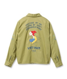 25年春夏【TAILOR TOYO テーラー東洋】（Lot No. TT15684） Late 1960s Style Cotton Vietnam Jacket “VIETNAM MAP”
