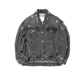 【WIZZARD (ウィザード)DENIM BLOUSON (DAMAGE)（1色）