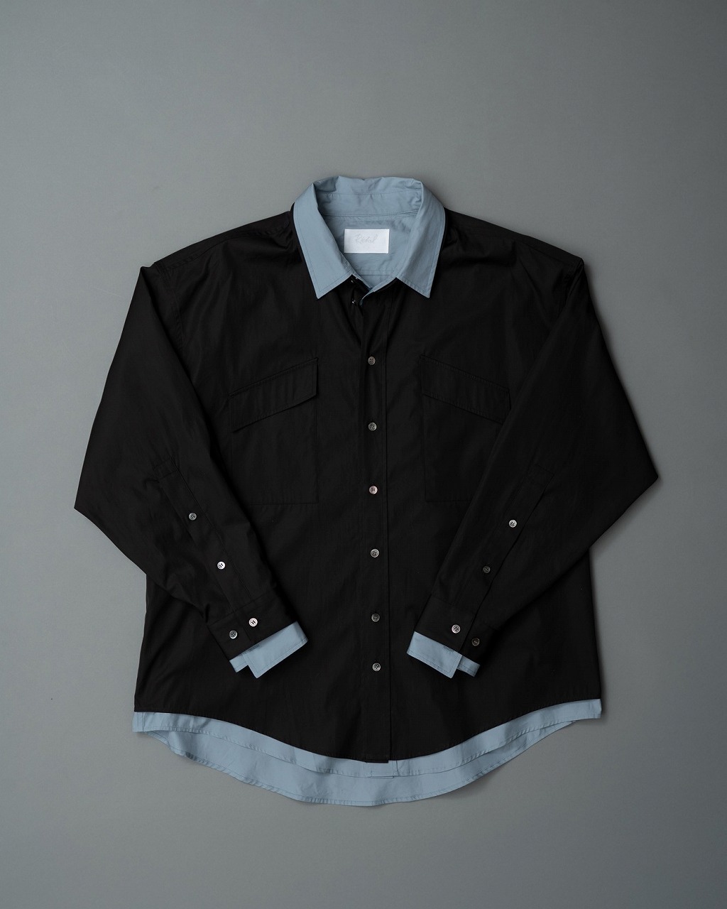 トップス Rich I 25AW LAYERED SHIRT POINT3倍!!】【25AW 先行予約】【Rich I/リッチアイ】 LAYERED SHIRT