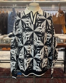 【A NOVEL DAY. /ア ノーベル デイ】 AMISH QUILT BLISTER POLO (275100）（2色）