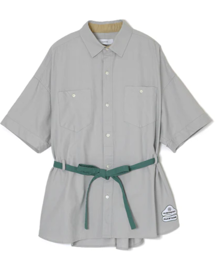 【25SS】【FACETASM】（FACETASM × Nicolai Bergmann）　FACETASM × Nicolai Bergmann BELTED SHIRT
