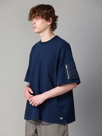 【ウィズリミテッド WHIZLIMITED】FLIGHT TEE（WL-C-395_02）（ホワイト、ネイビー、ブラック）