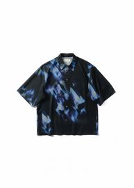 【POINT３倍】【WIZZARD (ウィザード)】PRINT SHIRTS  TORN FLOWER （W25SS-SH02P）（3色）