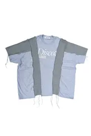 【DISCOVEREDディスカバード】REMAKE LIKE CUTSEWN(GRAY/BLACK/WHITE)