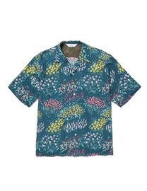 【Sasquatchfabrix / サスクワッチファブリックス】OC H/S SHIRTS “FLOWERS” 25SS-SY5-003 /PURPLE/GREEN