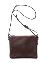 【MR.OLIVE】（ME680） WATER PROOF WASHABLE LEATHER / ZIPPER SMALL SACOCHE ME680(5色)