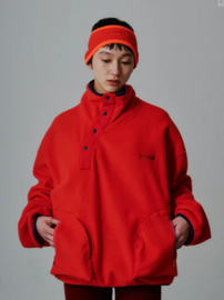 【25AW】【FACETASM ファセッタズム】FLOWING FLEECE SWEAT（2色）