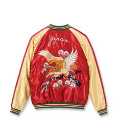 【POINT2倍】【TAILOR TOYO テーラー東洋】TT15790-170 / Mid 1950s Style Acetate Souvenir Jacket “EAGLE” × “BLUE T