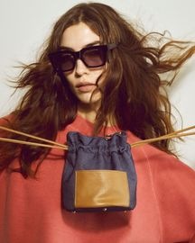 【受注得点10％ POINT還元!!】【26SS 先行予約】【Rich I/リッチアイ】Larme [Leather Code Purse] Rich I-09-B-07（23）
