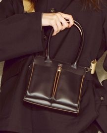 【受注得点10％ POINT還元!!】【26SS 先行予約】【Rich I/リッチアイ】Rich I-09-B-01/P.Rectangle [Leather Helmet Bag・Play]（13）