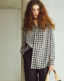 【受注得点10％ POINT還元!!】【26SS 先行予約】【Rich I/リッチアイ】Dress Check Shirt (Rich I-09-SH-01)（4）