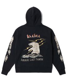 【TAILOR TOYO テーラー東洋】SUKA ZIP PARKA EMBROIDERED “ALASKA” （TT69652）（アラスカジャン）