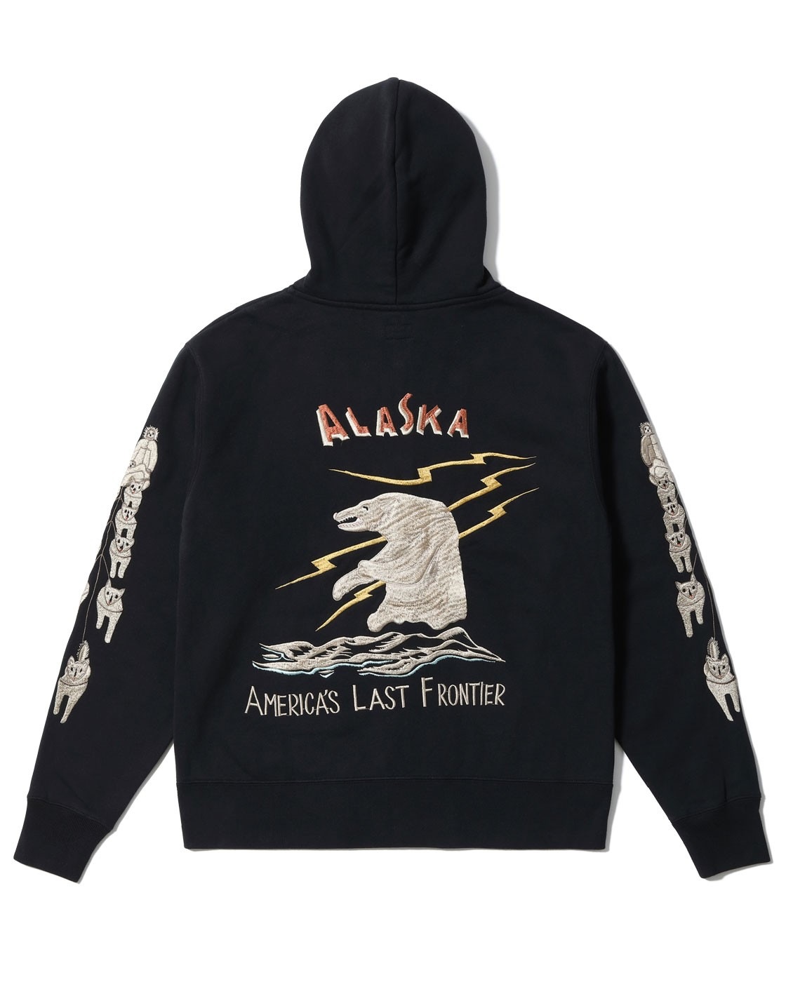 TAILOR TOYO テーラー東洋】SUKA ZIP PARKA EMBROIDERED “ALASKA