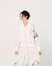 【受注】【10％ POINT還元!!】【bedsidedrama ベッドサイドドラマ】Mosaic Garden Blouson (BSD26SS-01) (2色）