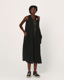 【受注】【10％ POINT還元!!】【bedsidedrama ベッドサイドドラマ】Mixed Military Dress (BSD26SS-05) (2色）