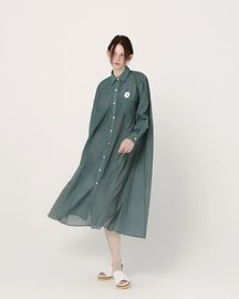 【受注】【10％ POINT還元!!】【bedsidedrama ベッドサイドドラマ】Mirage Maxi Shirt BL (BSD26SS-07) (3色）