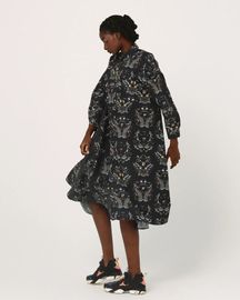 【受注】【10％ POINT還元!!】【bedsidedrama ベッドサイドドラマ】Dance In The Garden Maxi Shirt (BSD26SS-15) (2色）