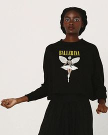 【受注】【10％ POINT還元!!】【bedsidedrama ベッドサイドドラマ】NEO BALLERINA Wide L/S Tee (BSD26SS-24C) (3色）