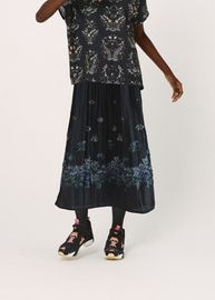 【受注】【10％ POINT還元!!】【bedsidedrama ベッドサイドドラマ】Mosaic Garden Simple Skirt (BSD26SS-29) (2色）