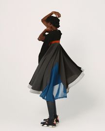 【bedsidedrama ベッドサイドドラマ】Draped Maxi Tee Dress (BSD26SS-22) (2色）