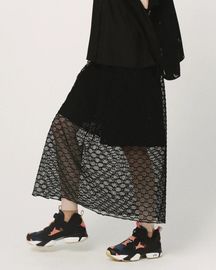 【受注】【10％ POINT還元!!】【bedsidedrama ベッドサイドドラマ】Ultra Mesh Skirt GREEN (BSD26SS-21) (2色）
