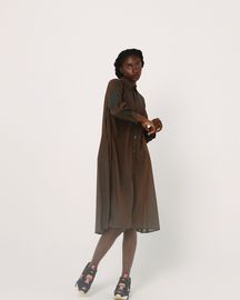 【受注】【10％ POINT還元!!】【bedsidedrama ベッドサイドドラマ】Mirage Maxi Shirt BL(BSD26SS-07) (3色）