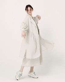 【受注】【10％ POINT還元!!】【bedsidedrama ベッドサイドドラマ】Mixed Tutu Coat (BSD26SS-04) (2色）