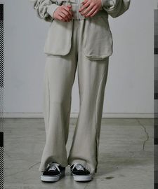 【25AW】【FACETASM ファセッタズム】FLOWING SWEAT PANTS（4色）