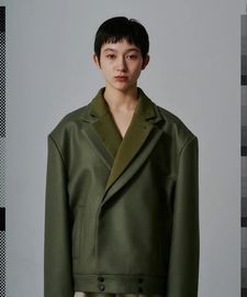 【25AW】【FACETASM ファセッタズム】DOUBLE LAYERED WORSTED JACKET（JK-M07）（2色）