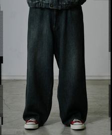 【25AW】【FACETASM ファセッタズム】LOOSE WEAVE DENIM（2色）