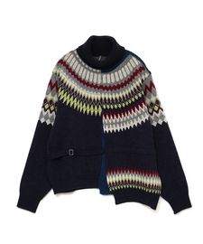 【POINT2倍】【FACETASM ファセッタズム】NORDIC KNIT（ニット）