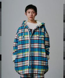 【POINT2倍】【FACETASM ファセッタズム】PADDED CHECK JACKET（アウター、ジャケット）（2色）