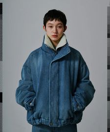 【POINT2倍】【FACETASM ファセッタズム】DOUBLE LAYERED DENIM JACKET（アウター、ジャケット）（2色）
