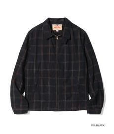 【SUGAR CANE /シュガーケーン】RAYON COTTON GABARDINE CHECK SPORTS JACKET（SC15842 ）