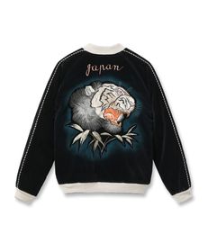 【POINT10倍】【TAILOR TOYO テーラー東洋】Mid 1950s Style Velveteen × Acetate Quilted Souvenir Jacket “Stencil P