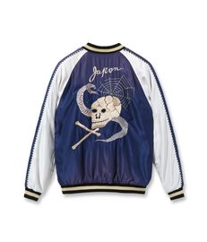 【POINT５倍】【TAILOR TOYO テーラー東洋】Mid 1950s Style Acetate Souvenir Jacket “SNAKE & SKULL” × “DRAGON HEAD”