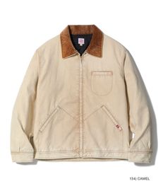 【SUGAR CANE /シュガーケーン】TUF-NUT COTTON DUCK WORK JACKET AGING MODEL（TN15781H）