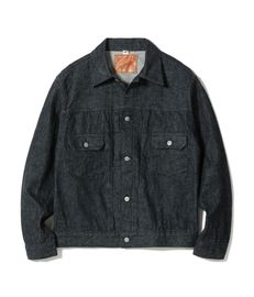 【SUGAR CANE /シュガーケーン】14.25oz. BLACK DENIM JACKET 1953 MODEL（SC15650）