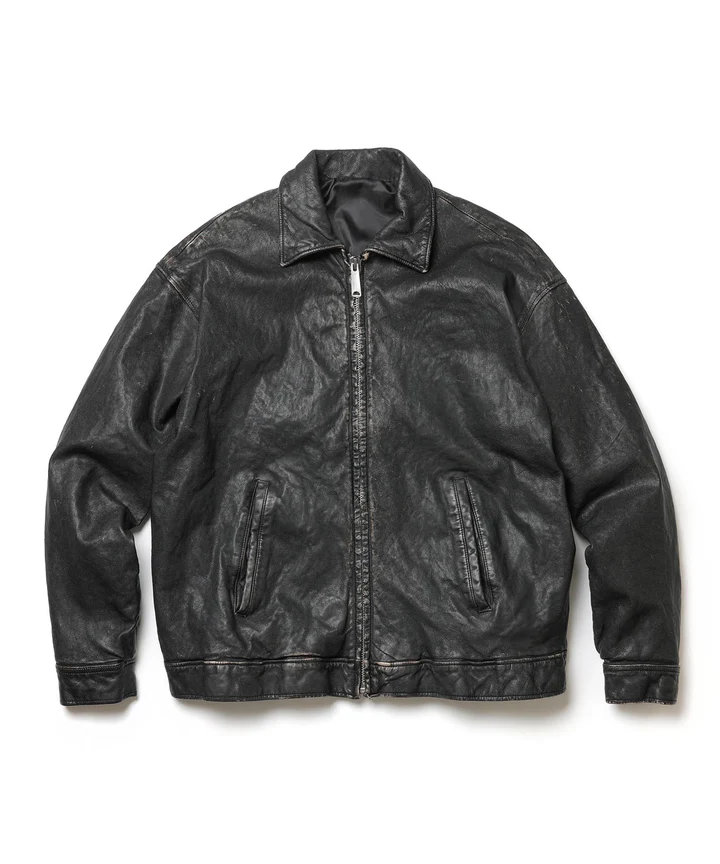 MR.OLIVEミスターオリーブ】VINTAGE CRAFT SHEEP LEATHER / OVERSIZE