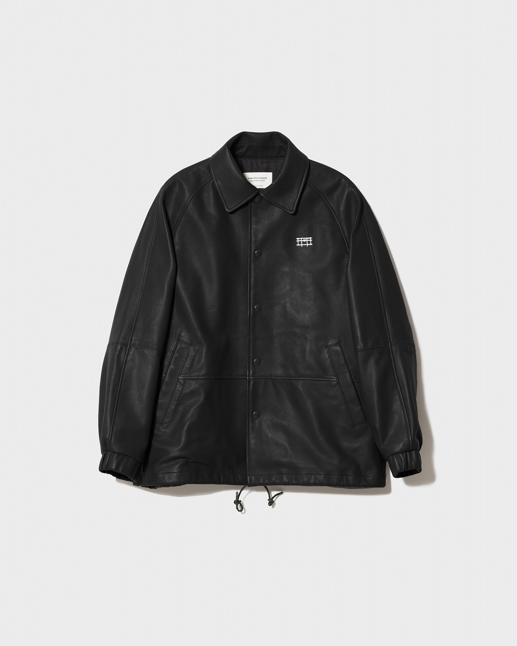 24SS beautiful peopleラムレザーコーチジャケット 24SS beautiful peopleラムレザーコーチジャケット