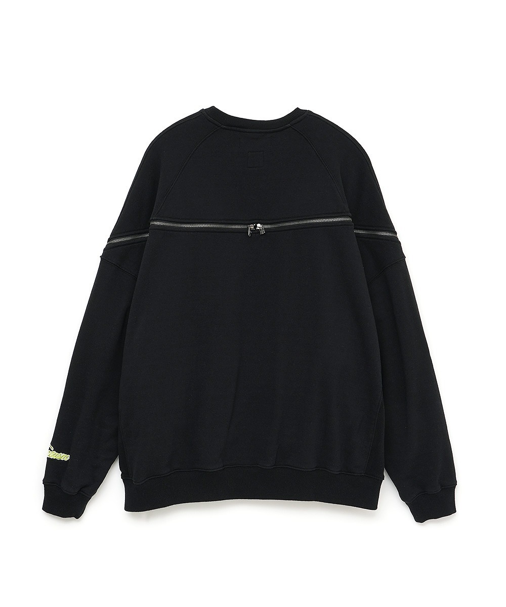 FACETASM ファセッタズム7BARS ZIPPER SWEAT/GREEN/グリーン（4