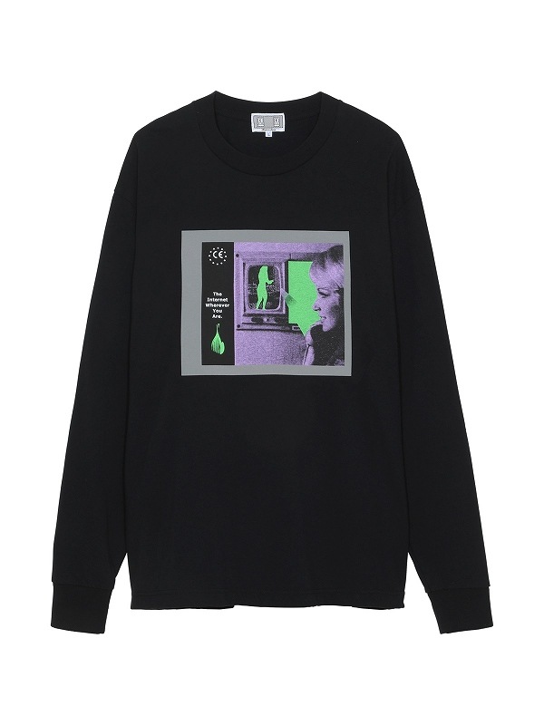 C.E | シーイー CAVEMPT LONG SLEEVE T #BLACK C.E CAVEMPT シーイー