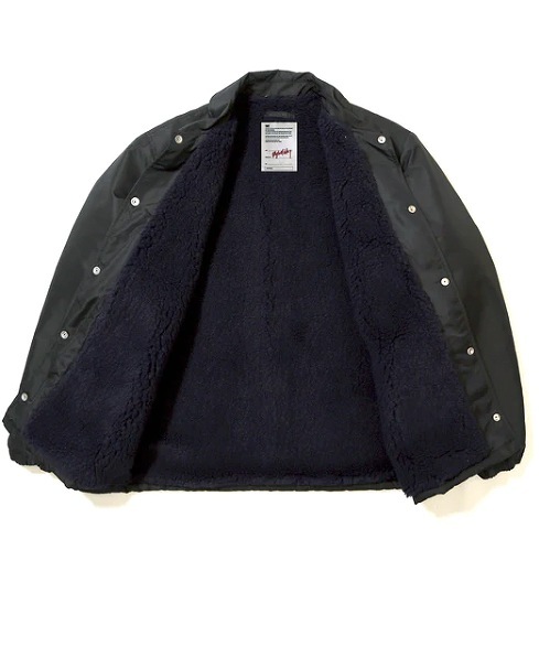 POINT2倍】【TMTティーエムティー】BIG LOGO NYLON BOA JACKET(4色) S