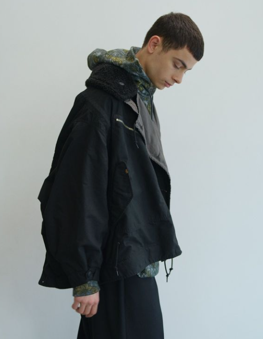 Alpha double-end c/n modscoatビューティフルピープル 正規取扱店】beautiful people Alpha double-end c/n mods coat