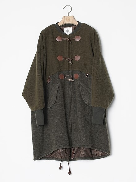 BEDSIDEDRAMAベッドサイドドラマ】 Duffle Mods Coat bsd21AW-07(2色