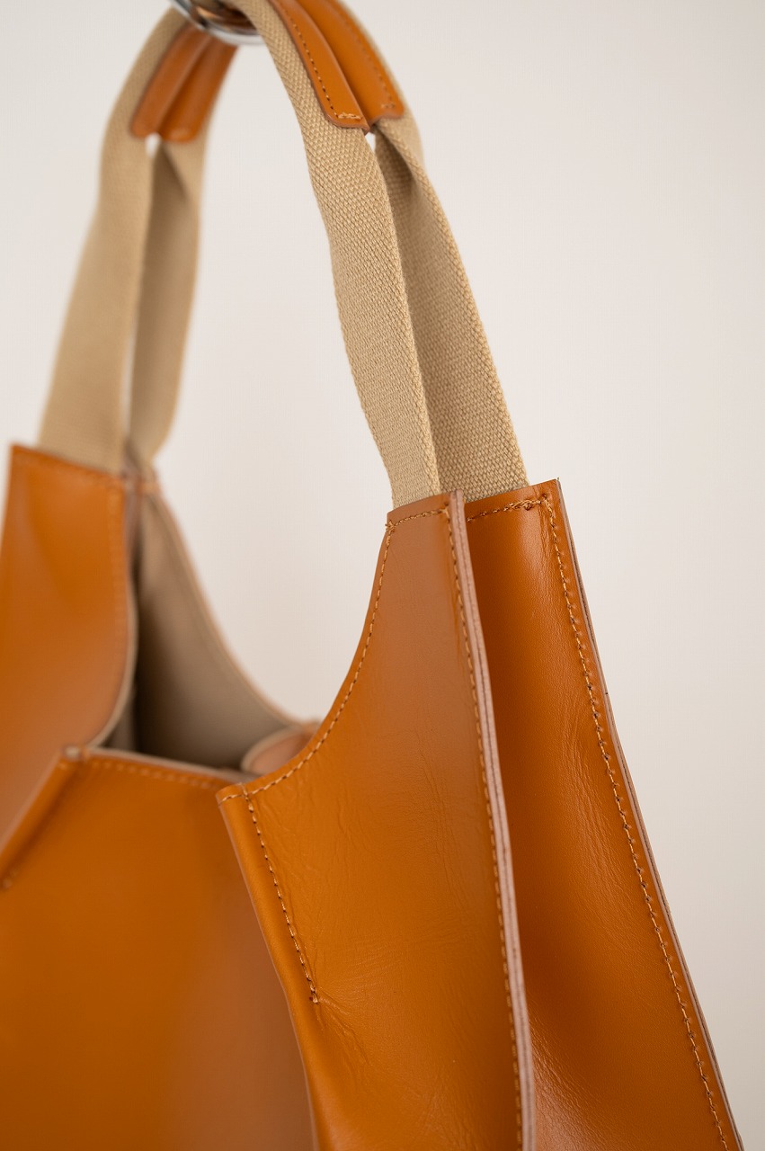 Rich I/リッチアイ】Rich I-09-B-04 / S. CircleI [Leather Handle Bag